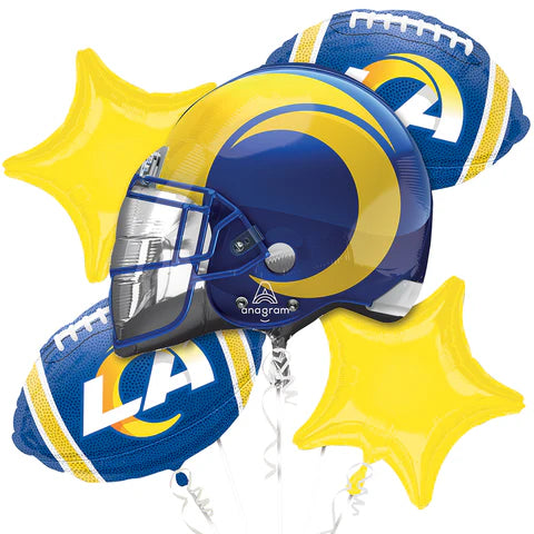 Anagram 21" Foil Bouquet Los Angeles Ram 5ct